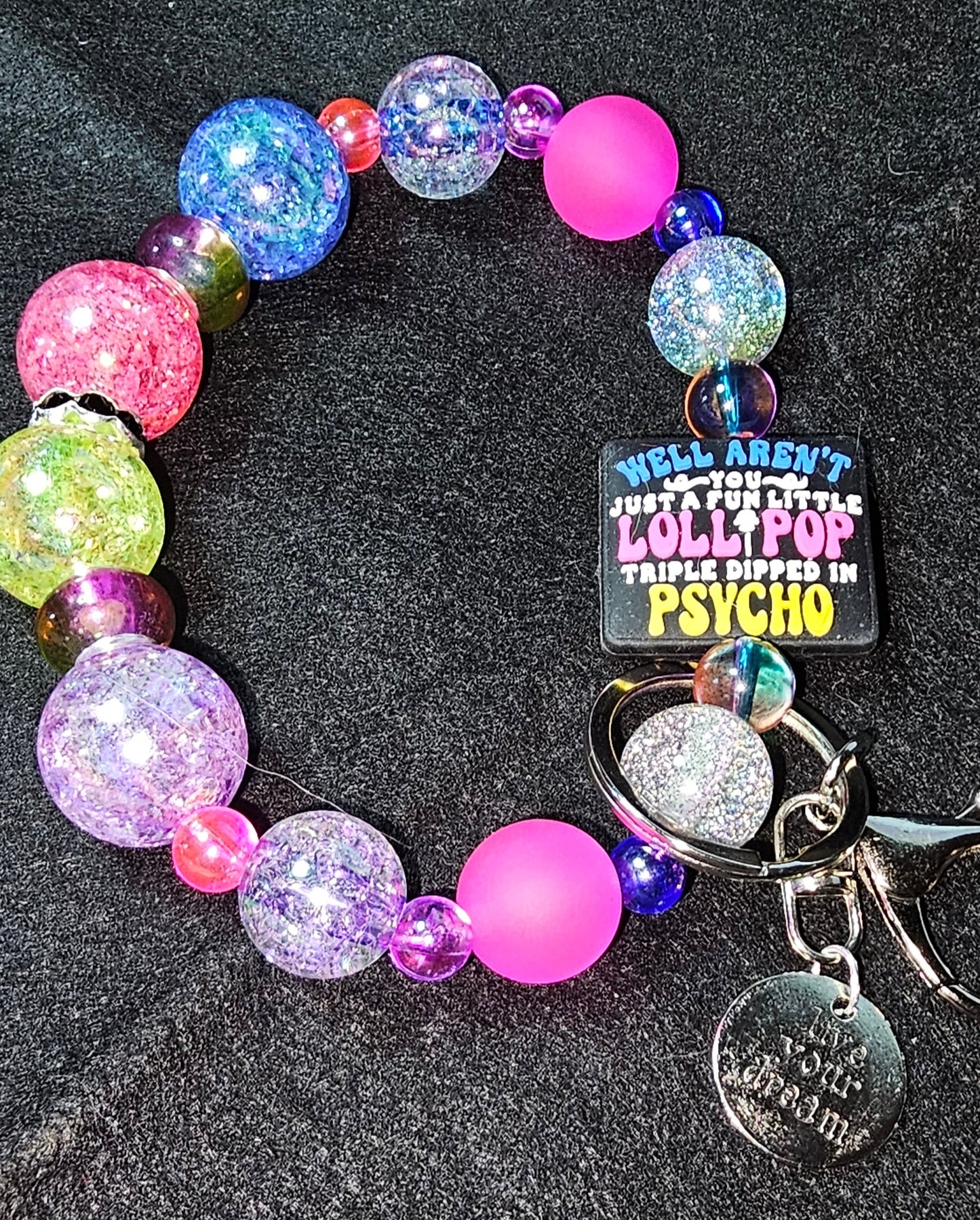 Beaded keychains